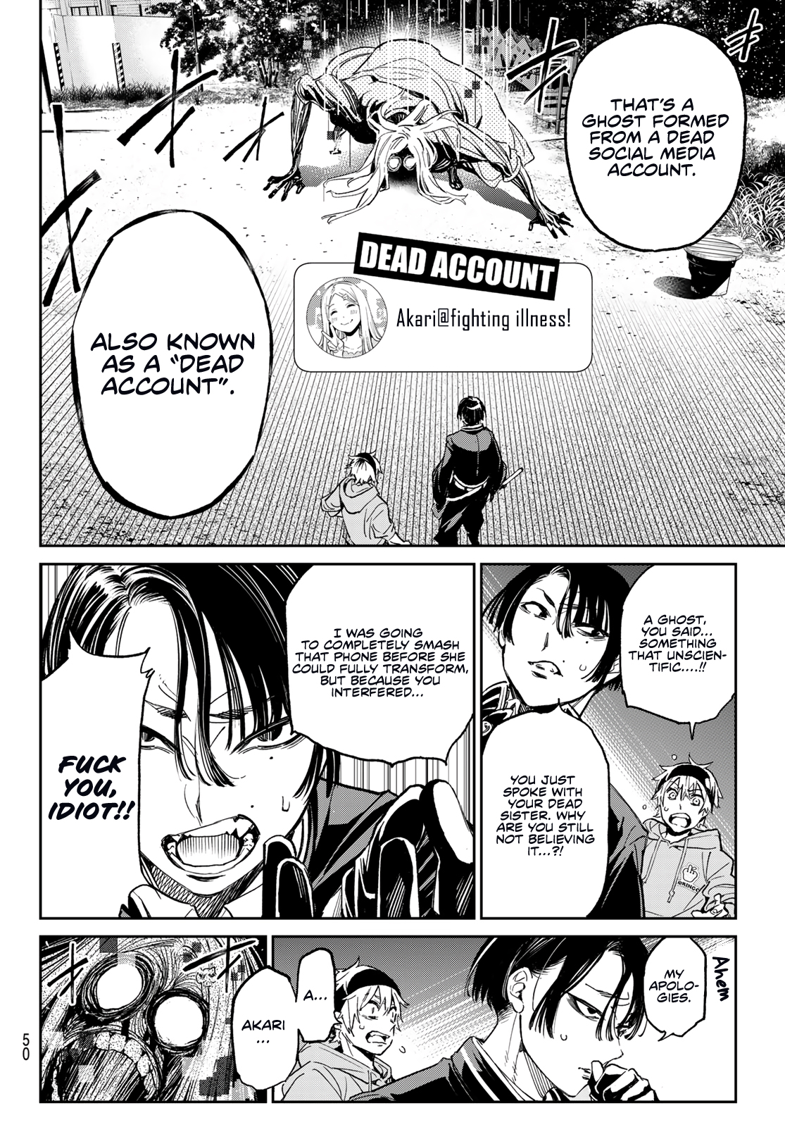 Read Dead Account ENGLISH Manga Online