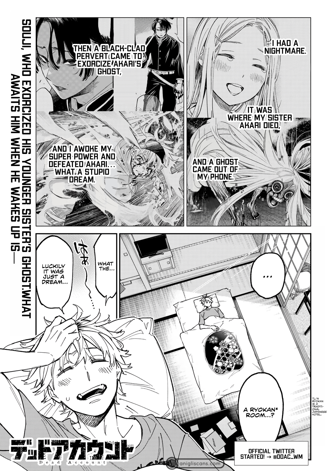 Read Dead Account ENGLISH Manga Online