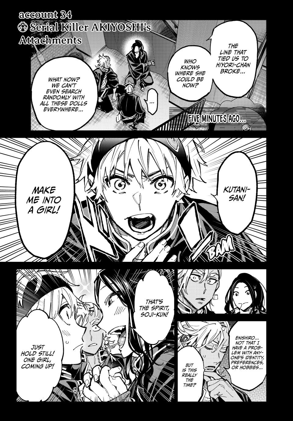 Read Dead Account ENGLISH Manga Online