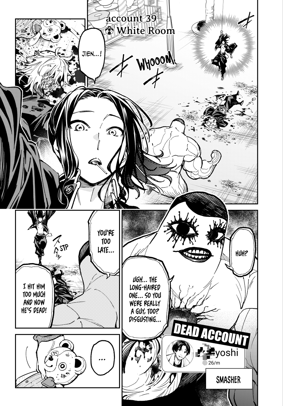Read Dead Account ENGLISH Manga Online