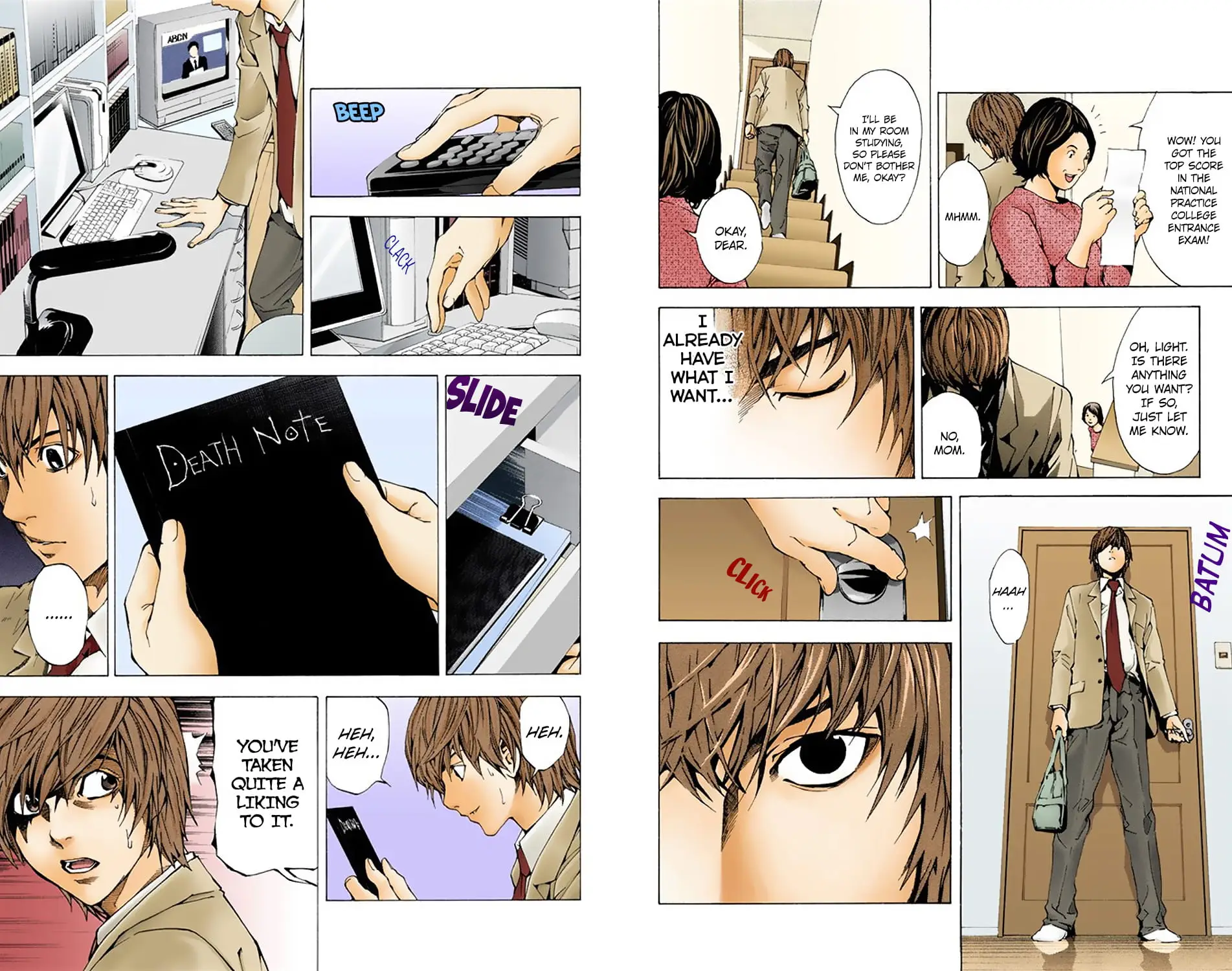 Read Death Note (Official Colored) ENGLISH Manga Online