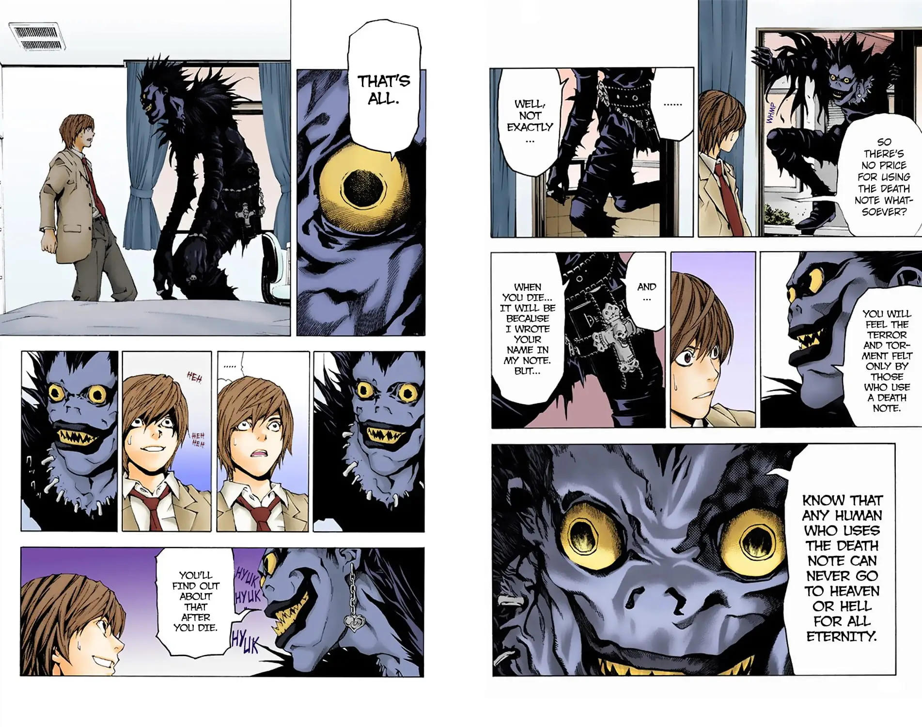 Read Death Note (Official Colored) ENGLISH Manga Online