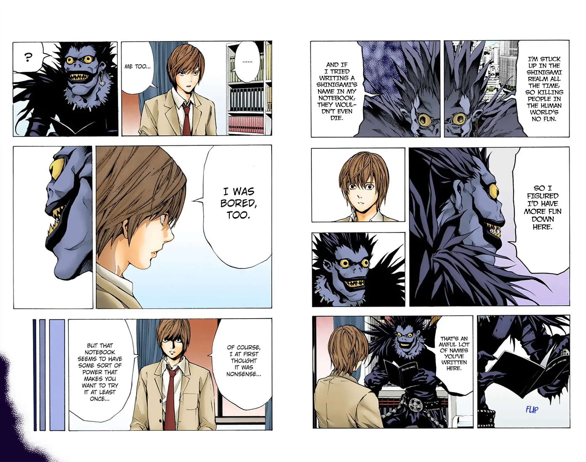 Read Death Note (Official Colored) ENGLISH Manga Online