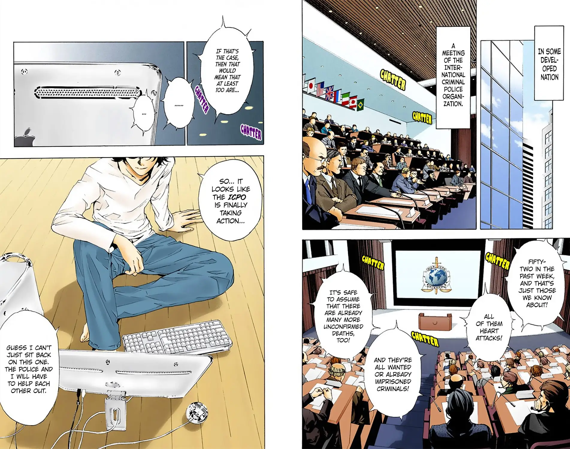 Read Death Note (Official Colored) ENGLISH Manga Online