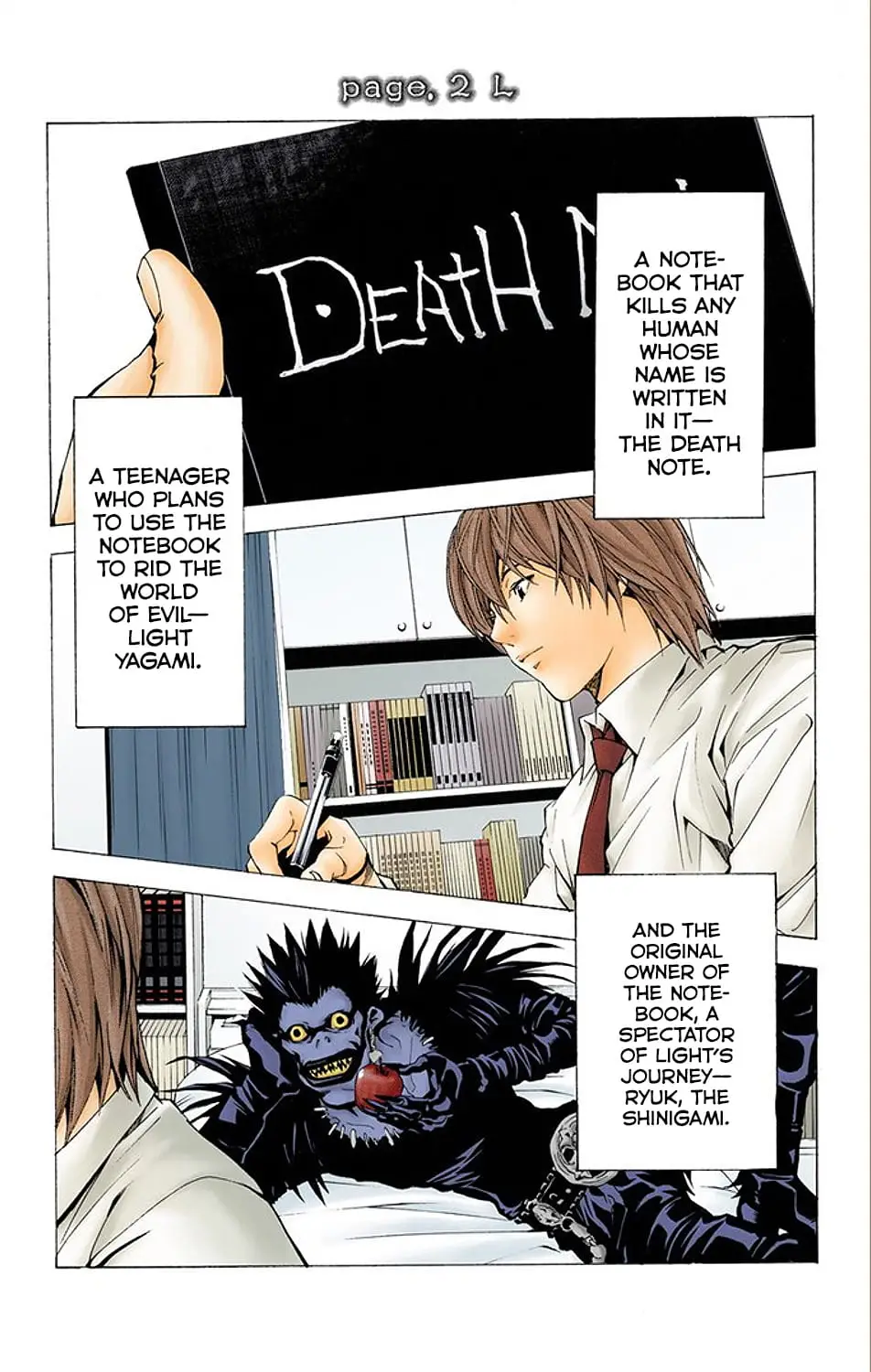 Read Death Note (Official Colored) ENGLISH Manga Online