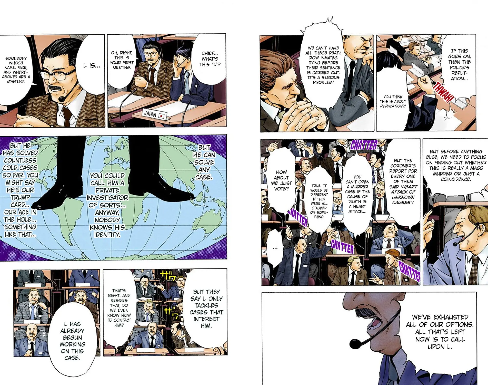 Read Death Note (Official Colored) ENGLISH Manga Online