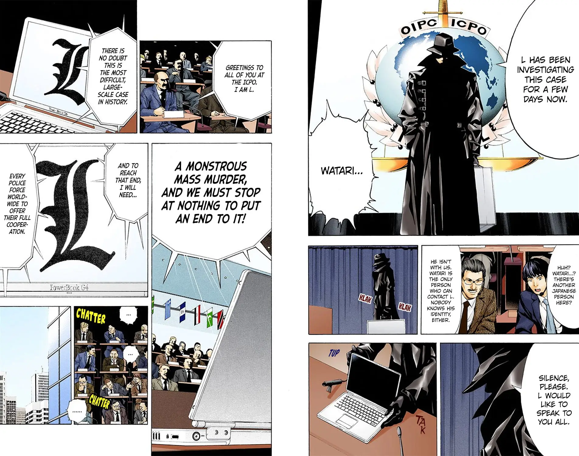 Read Death Note (Official Colored) ENGLISH Manga Online