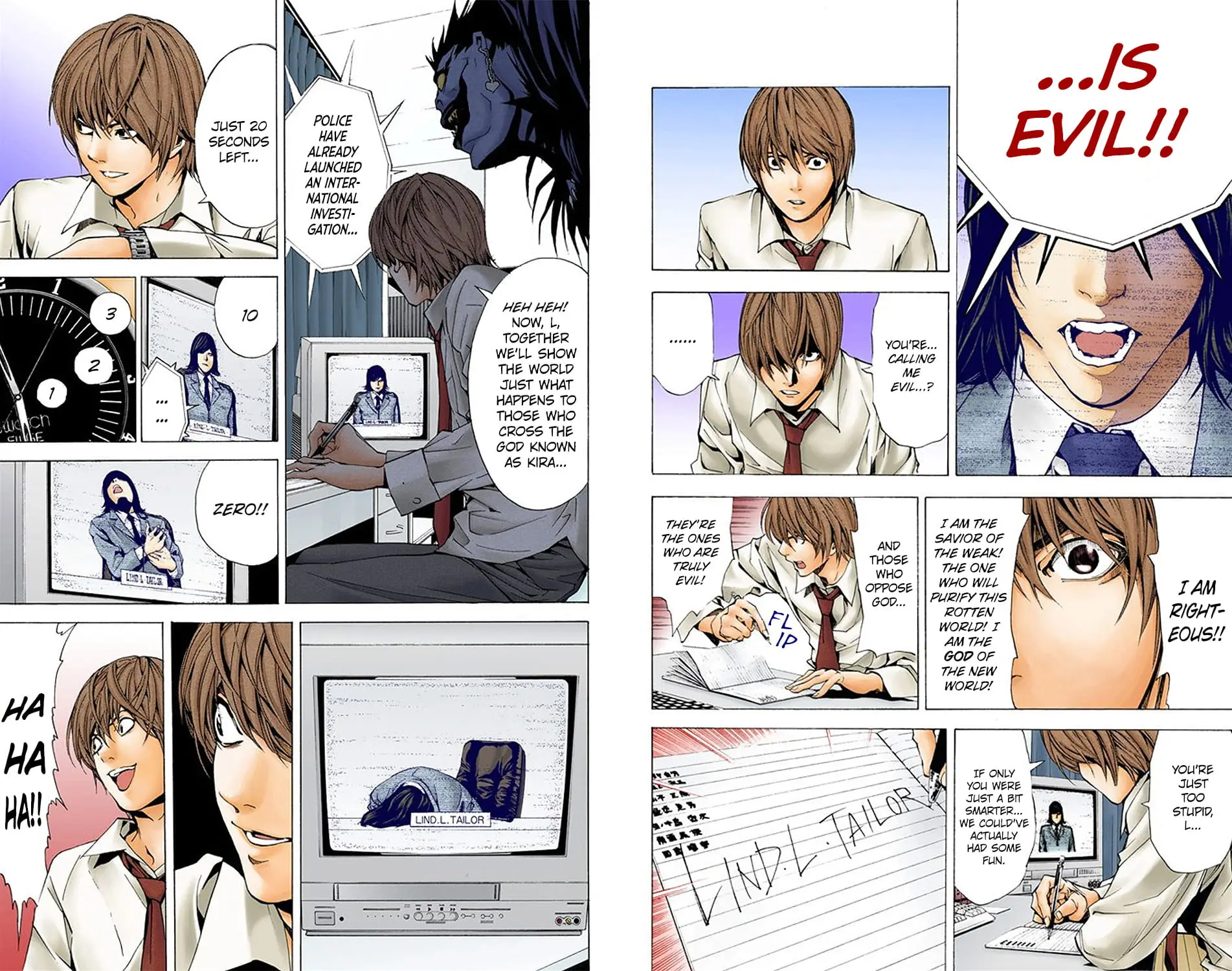 Read Death Note (Official Colored) ENGLISH Manga Online