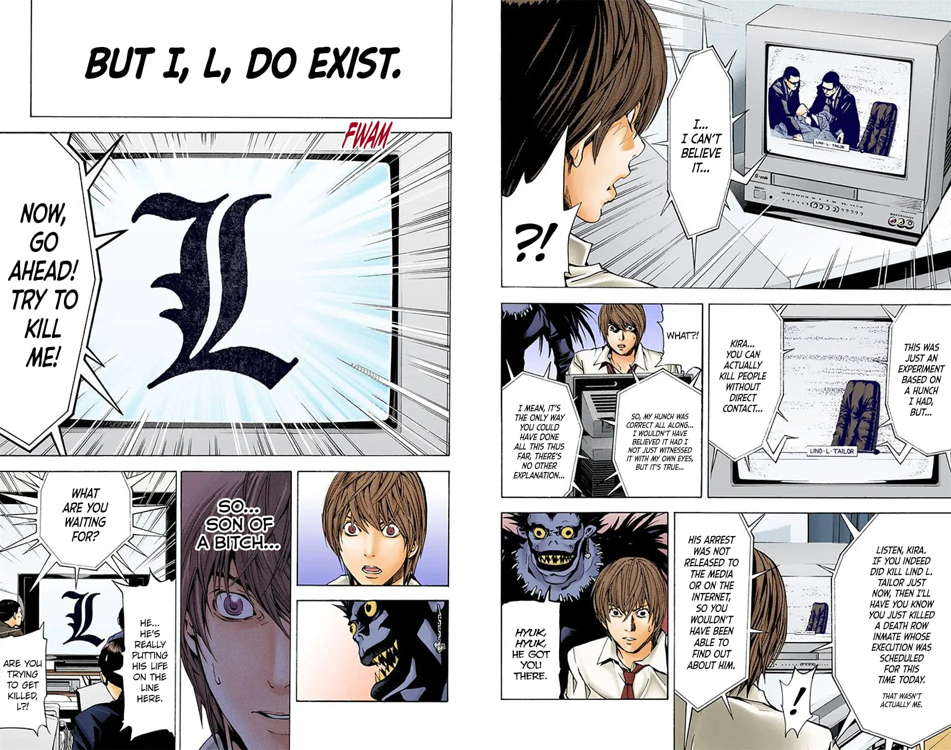 Read Death Note (Official Colored) ENGLISH Manga Online