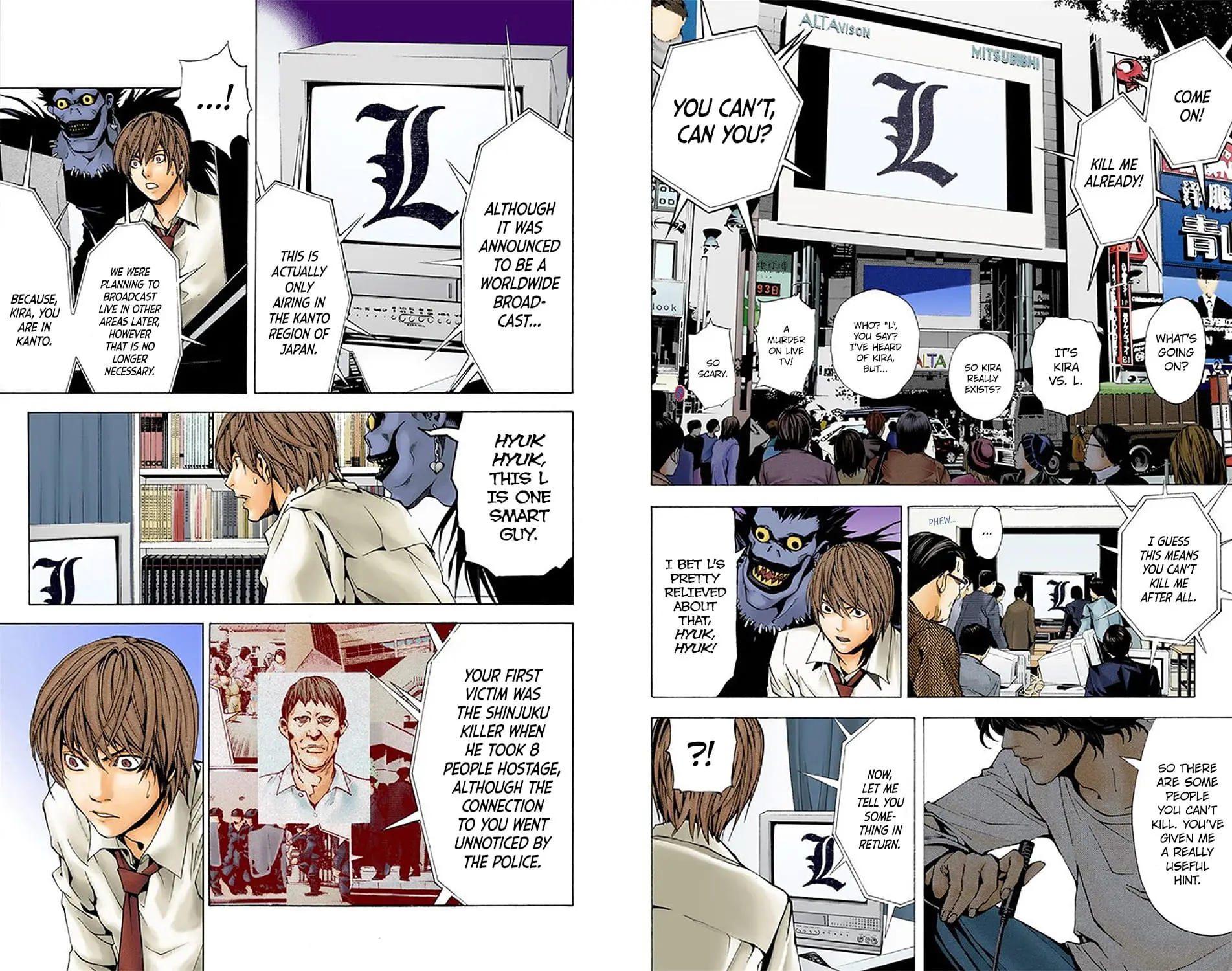 Read Death Note (Official Colored) ENGLISH Manga Online