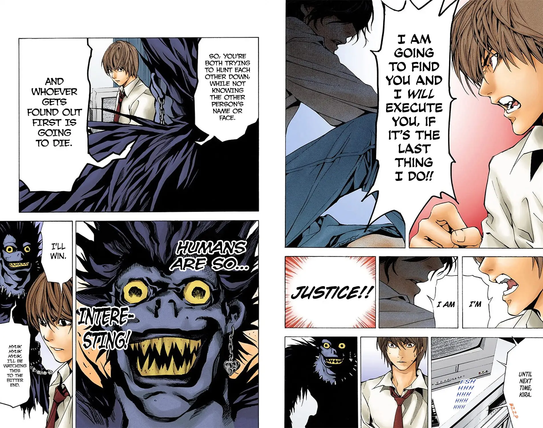 Read Death Note (Official Colored) ENGLISH Manga Online