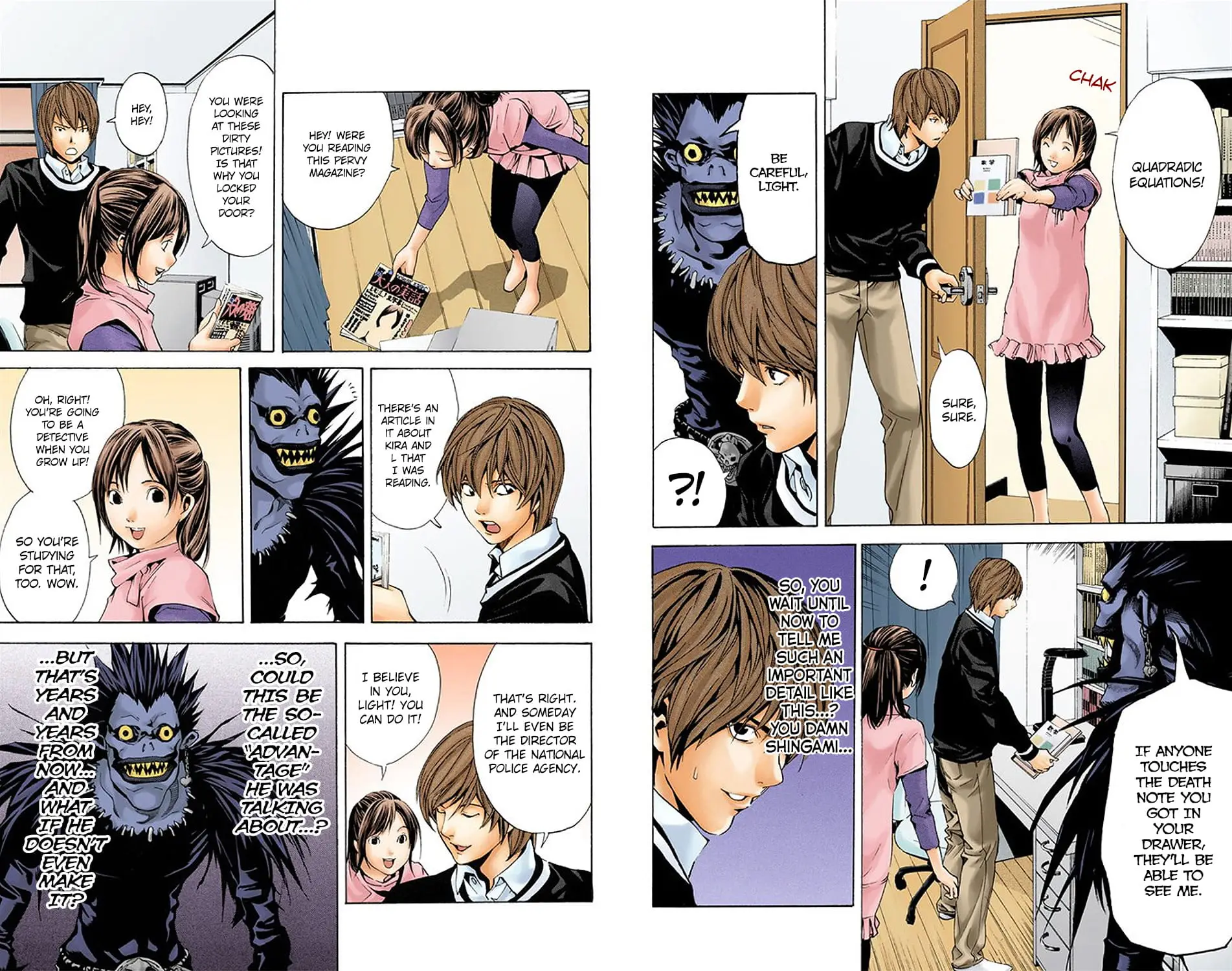 Read Death Note (Official Colored) ENGLISH Manga Online