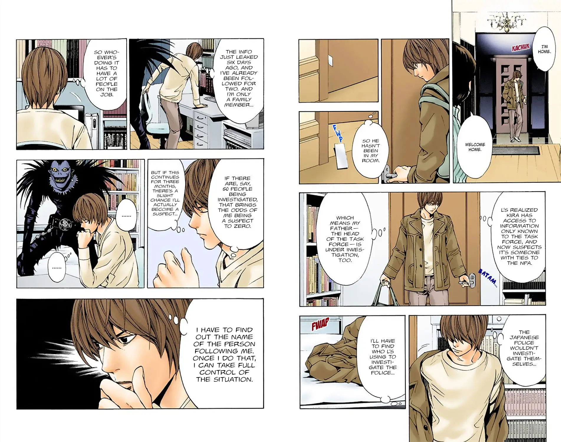 Read Death Note (Official Colored) ENGLISH Manga Online