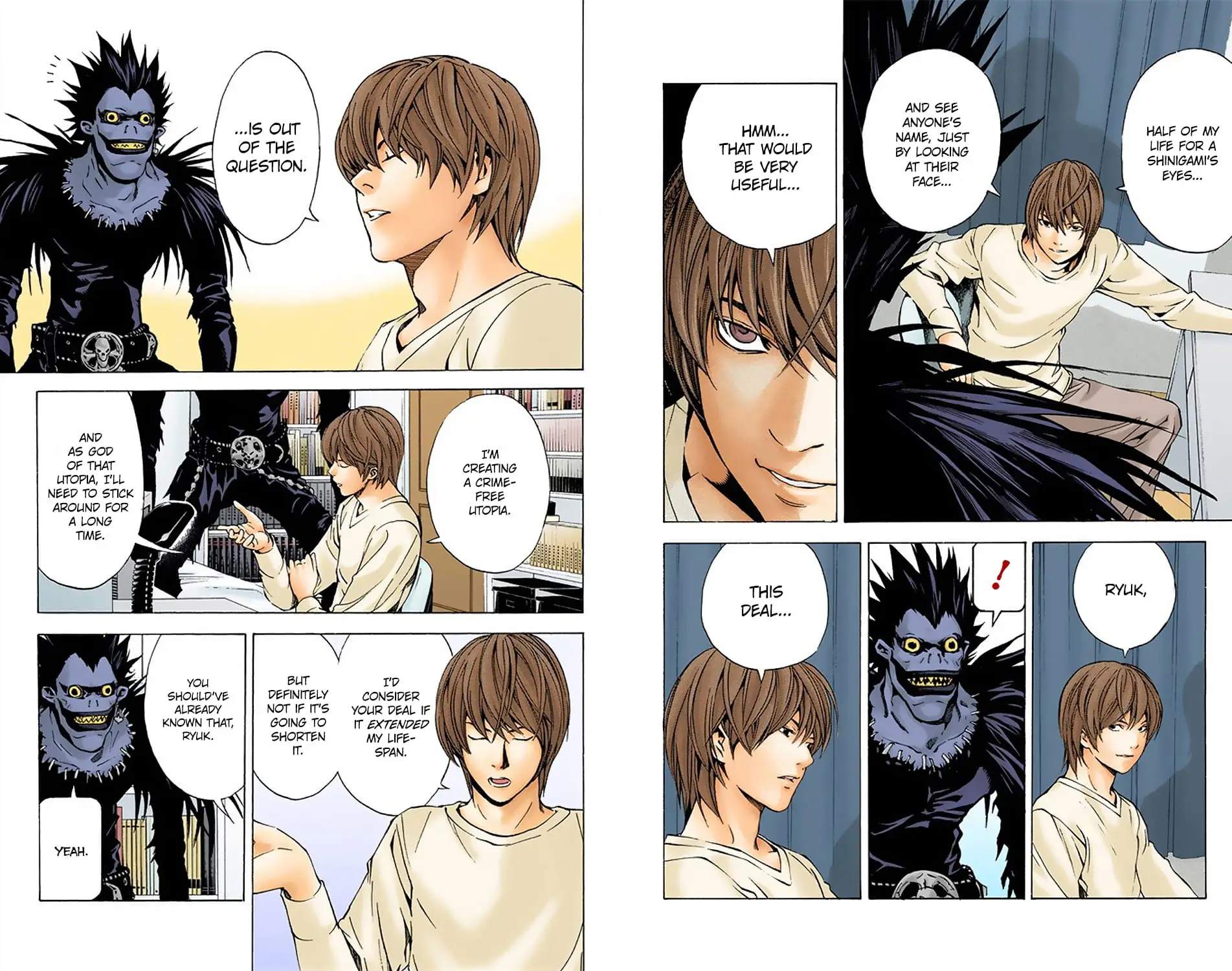 Read Death Note (Official Colored) ENGLISH Manga Online