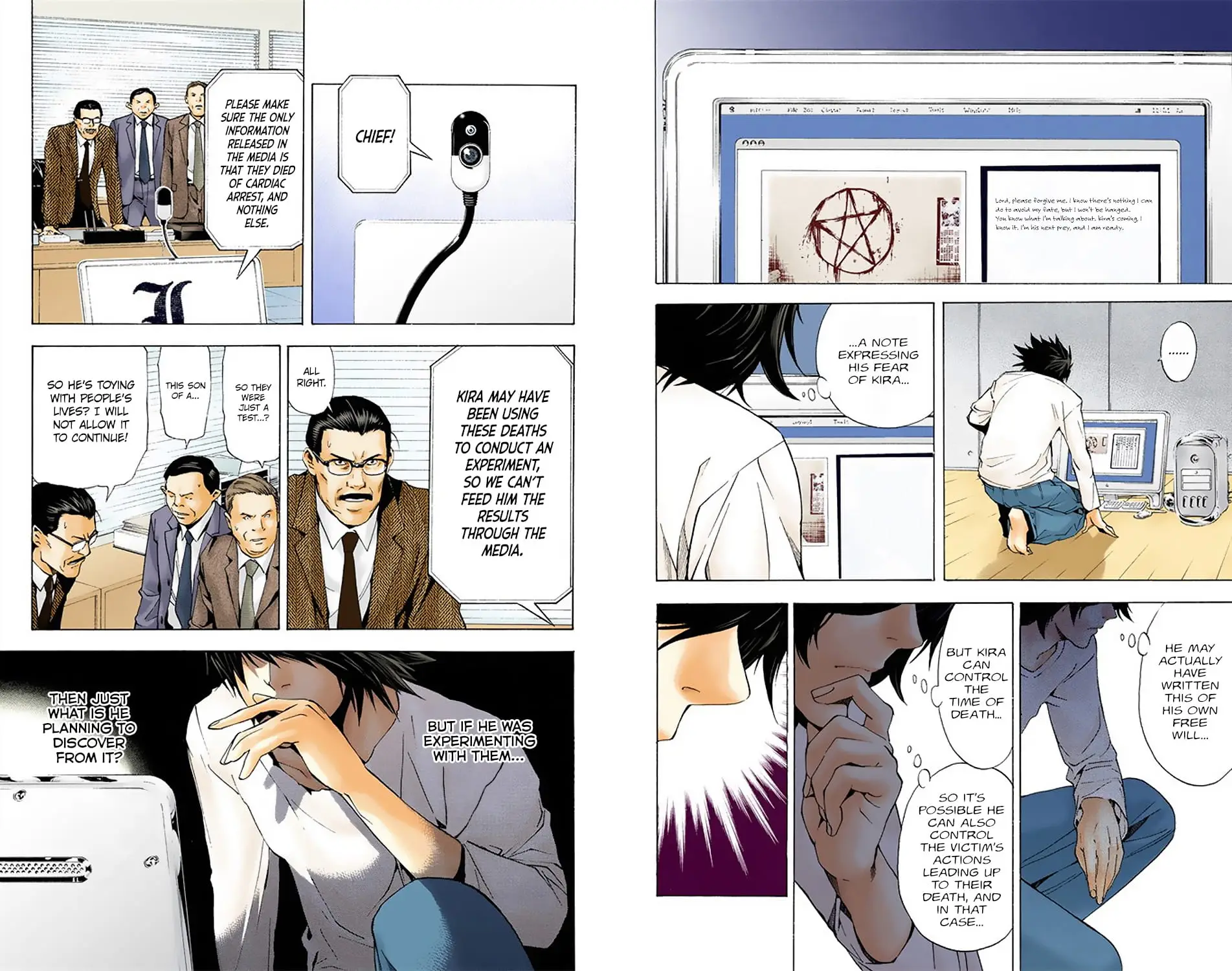 Read Death Note (Official Colored) ENGLISH Manga Online