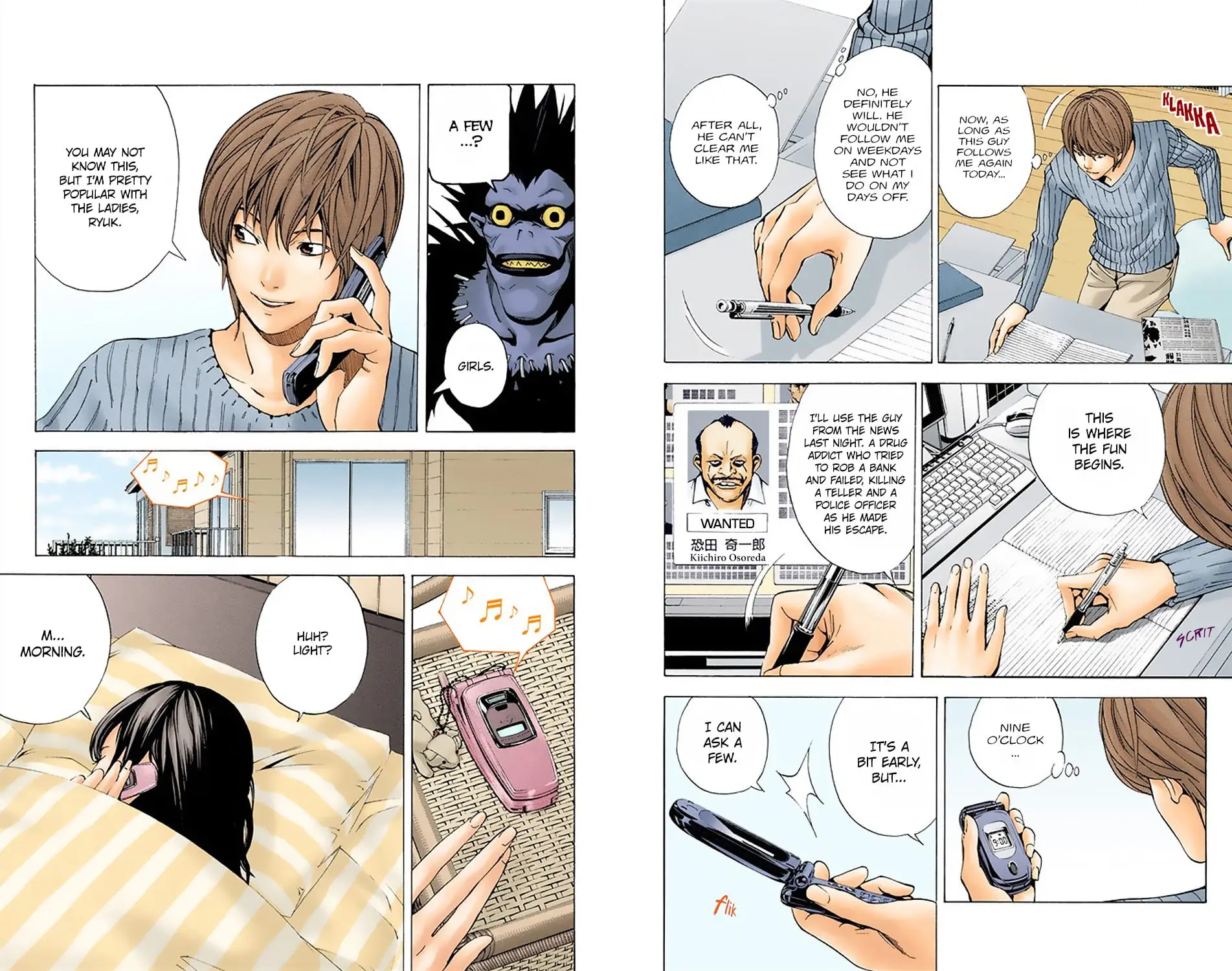 Read Death Note (Official Colored) ENGLISH Manga Online