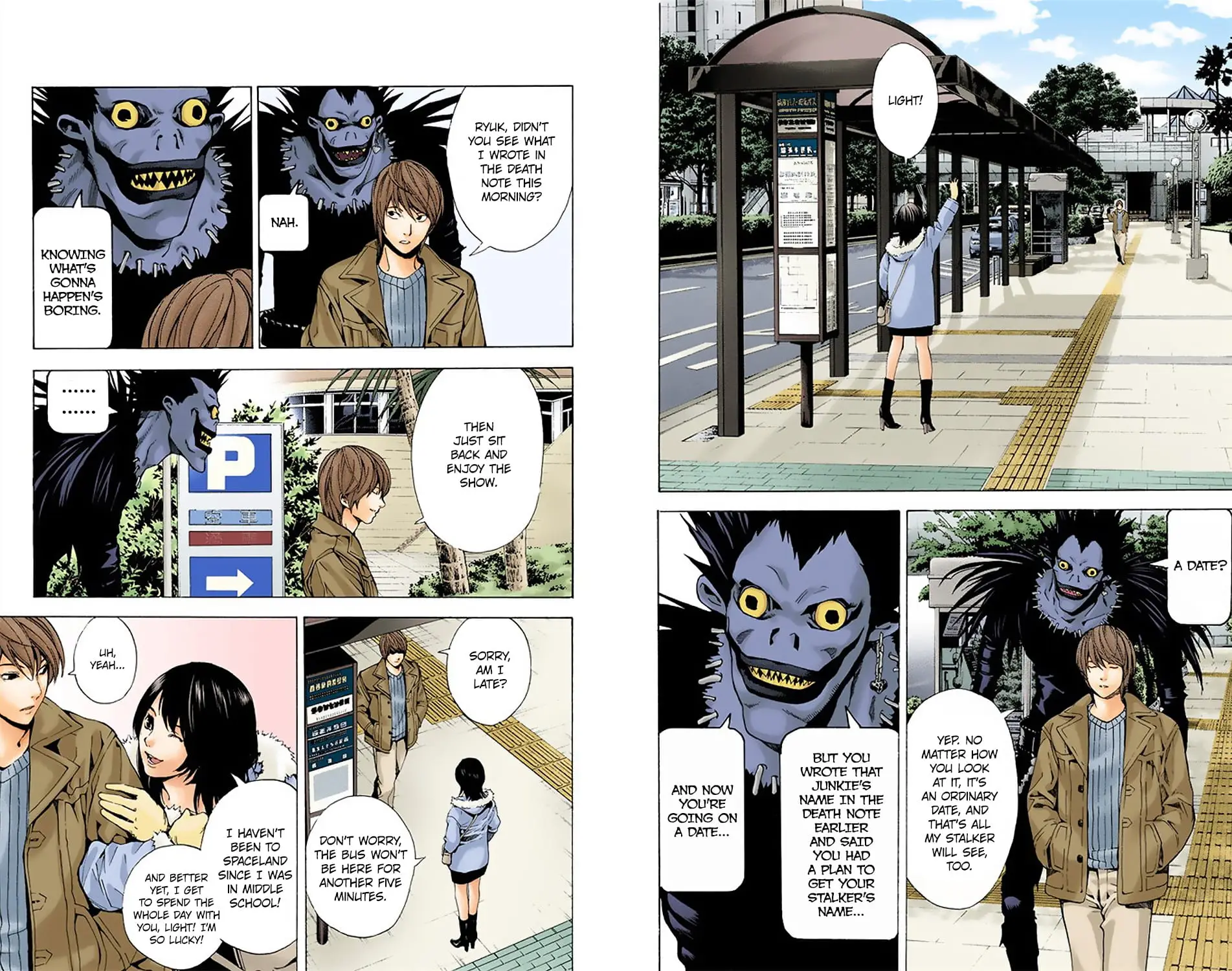 Read Death Note (Official Colored) ENGLISH Manga Online
