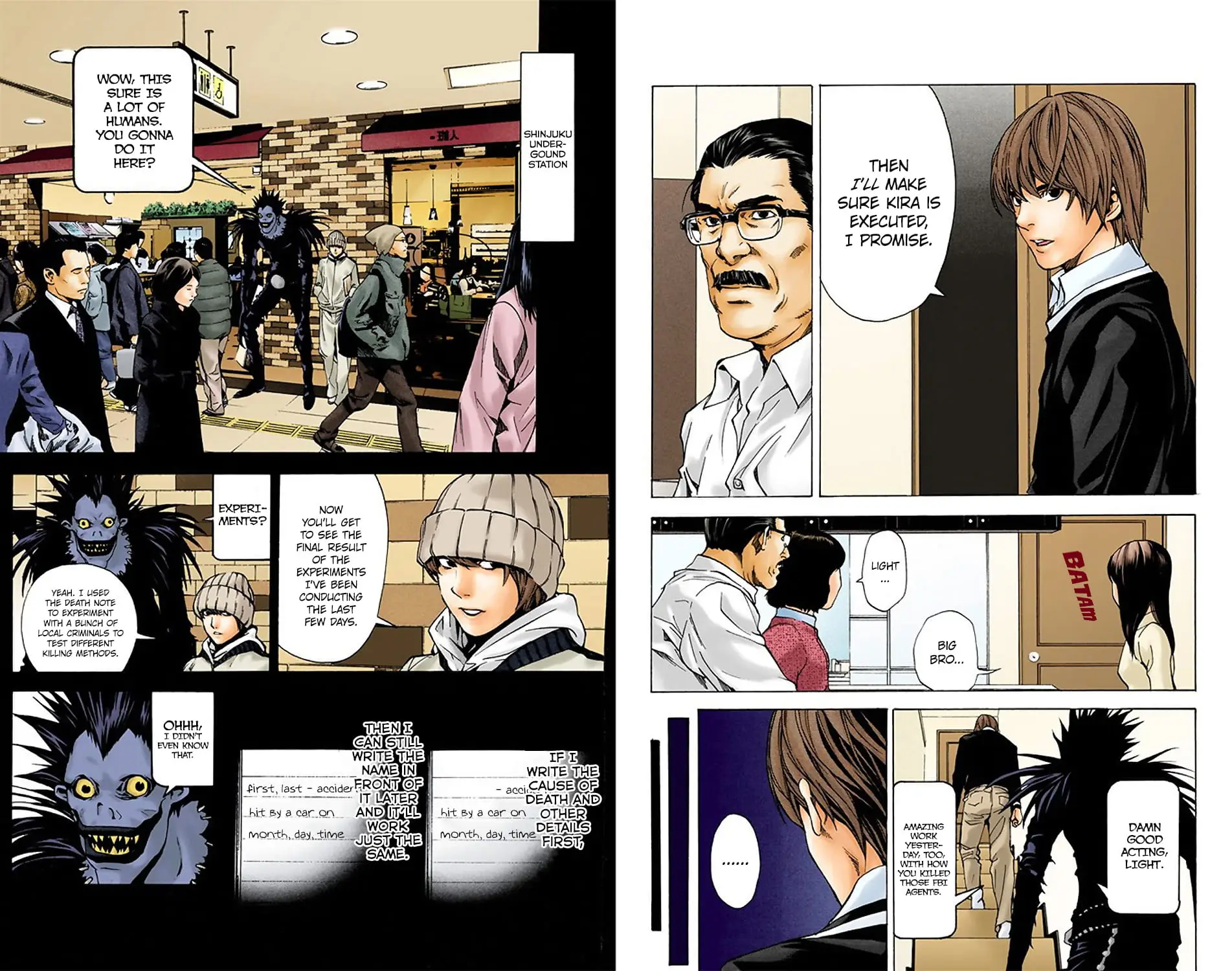 Read Death Note (Official Colored) ENGLISH Manga Online