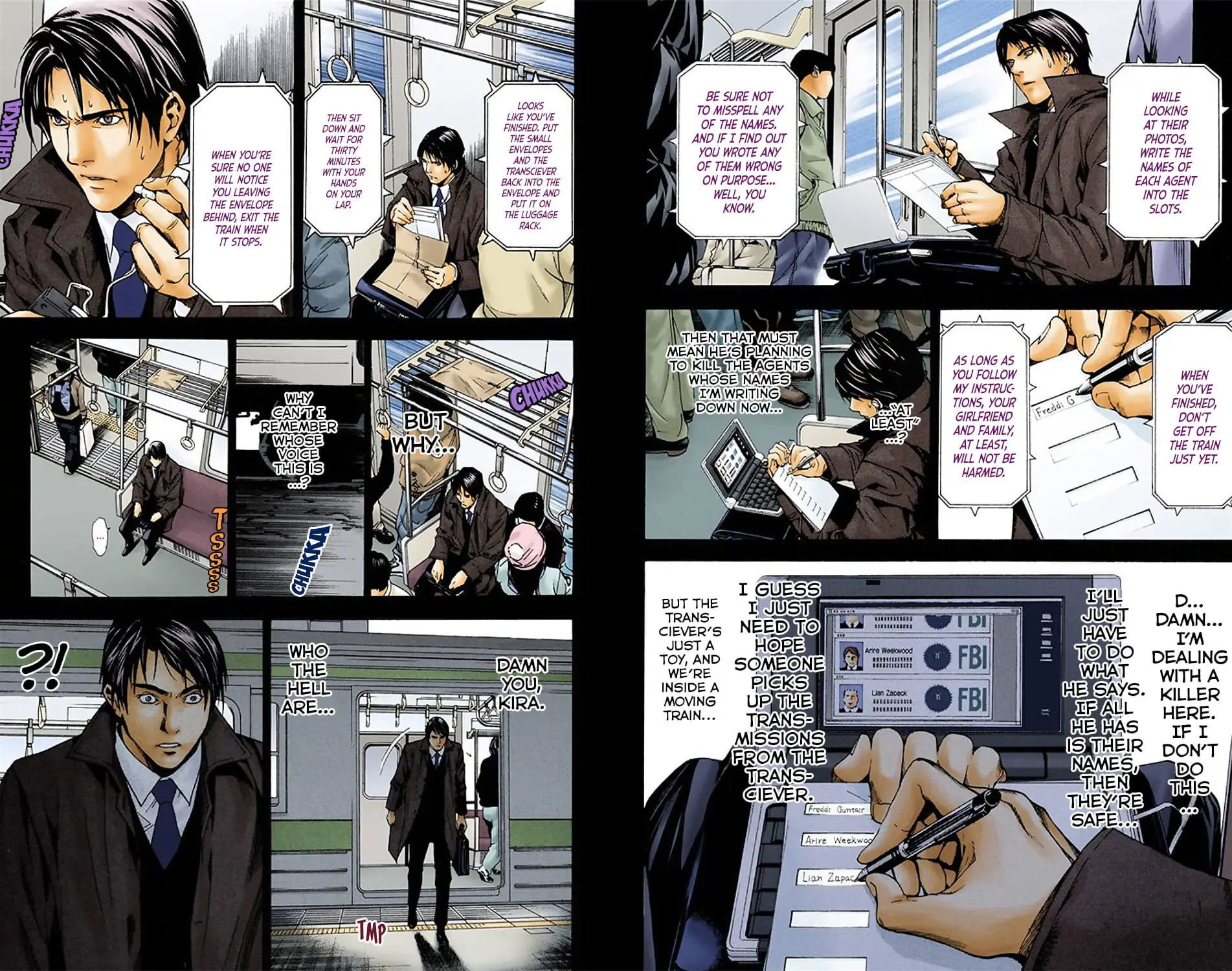 Read Death Note (Official Colored) ENGLISH Manga Online
