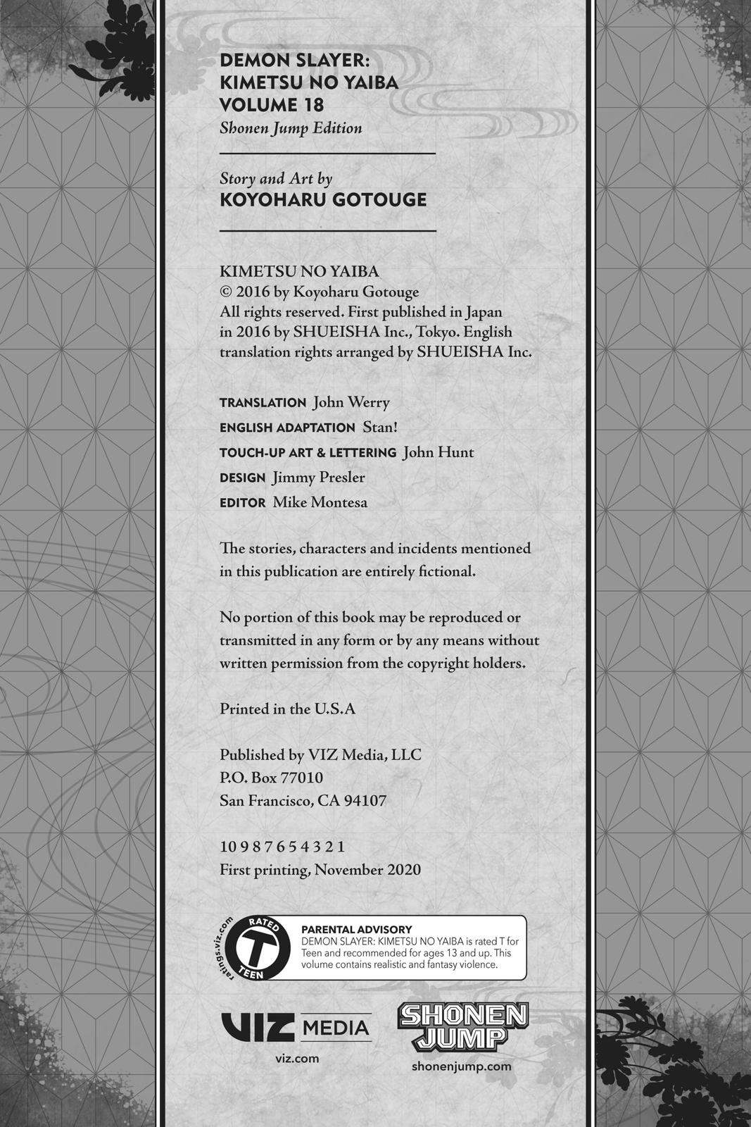 Read Demon Slayer Kimetsu no Yaiba ENGLISH Manga Online