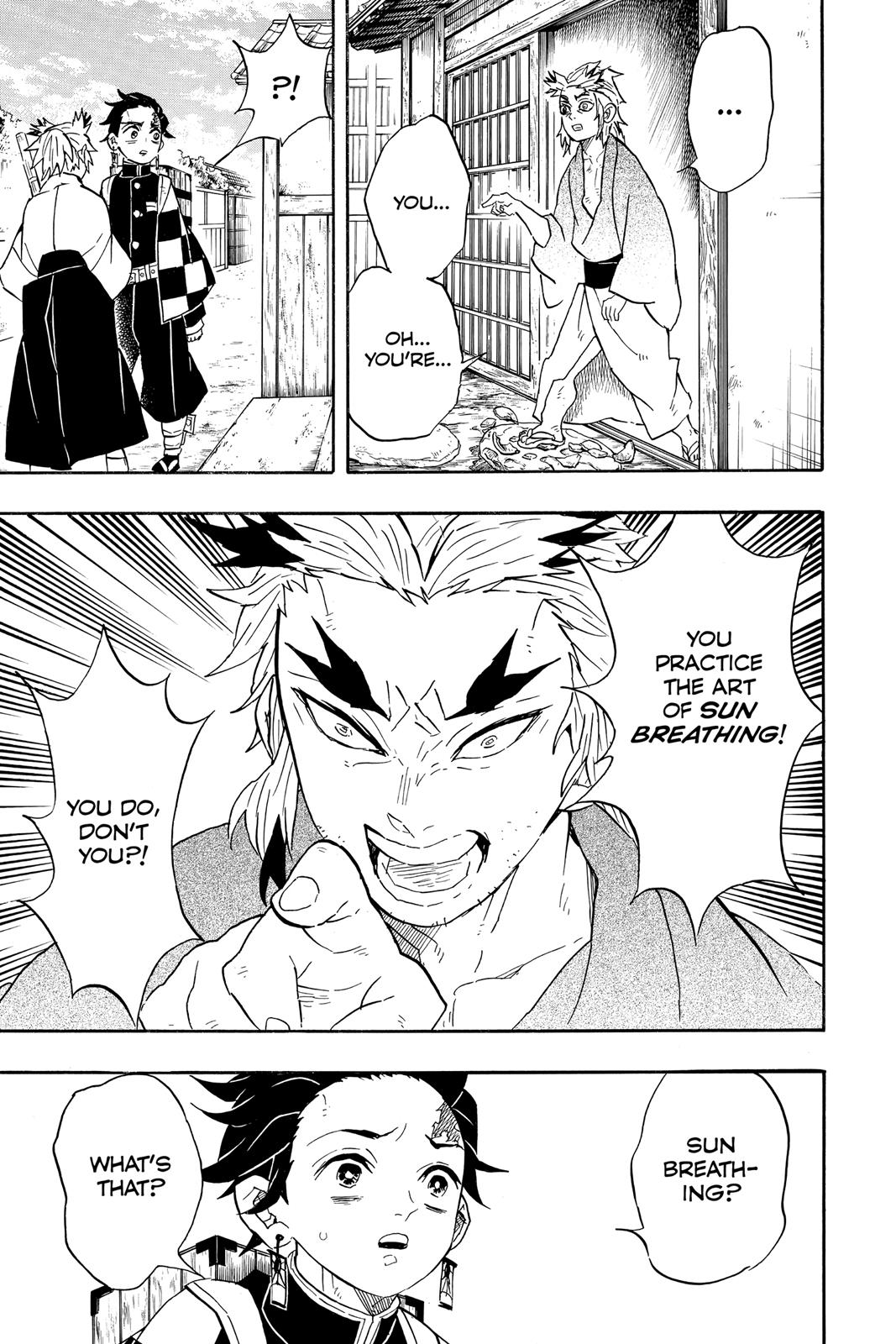 Read Demon Slayer Kimetsu no Yaiba ENGLISH Manga Online