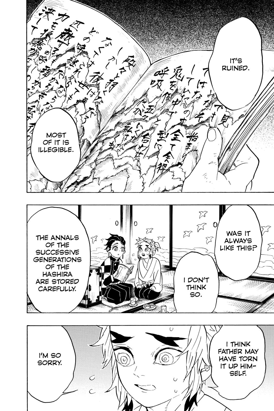 Read Demon Slayer Kimetsu no Yaiba ENGLISH Manga Online