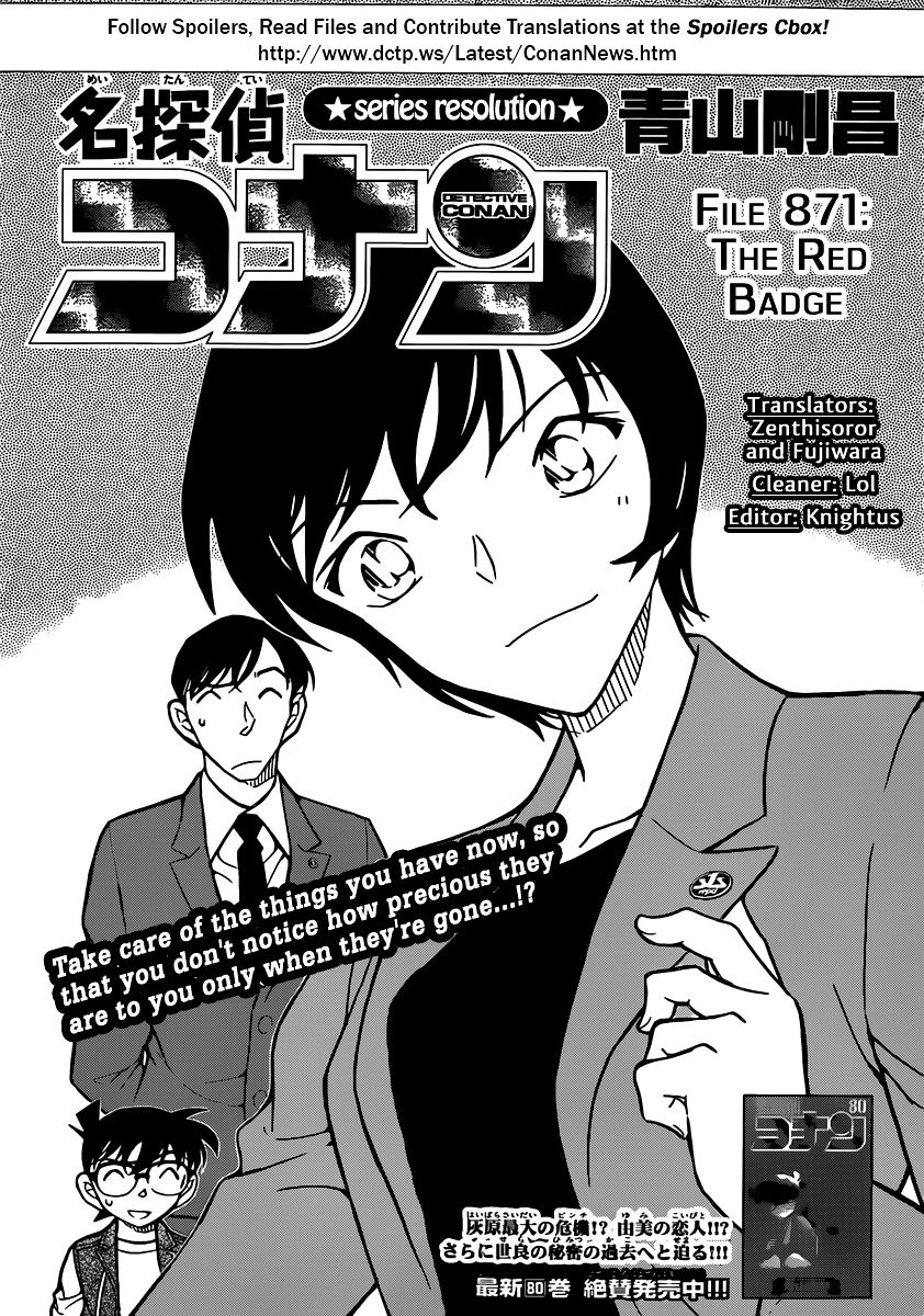 Read Detective Conan ENGLISH Manga Online