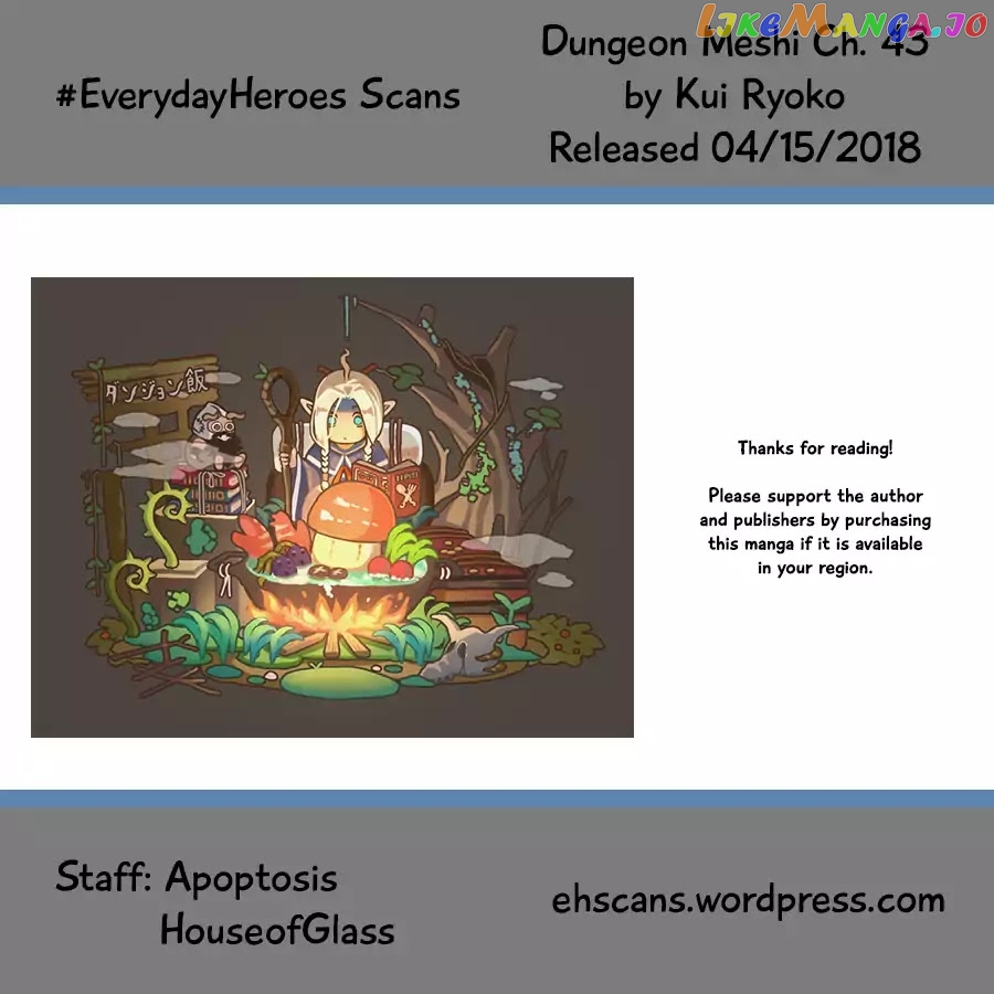 Read Dungeon Meshi ENGLISH Manga Online
