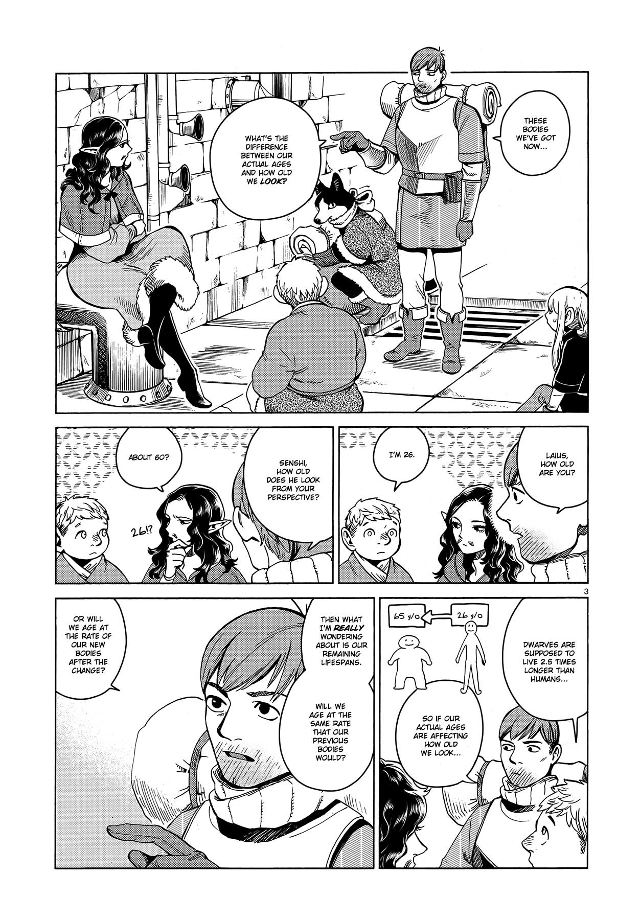 Read Dungeon Meshi ENGLISH Manga Online