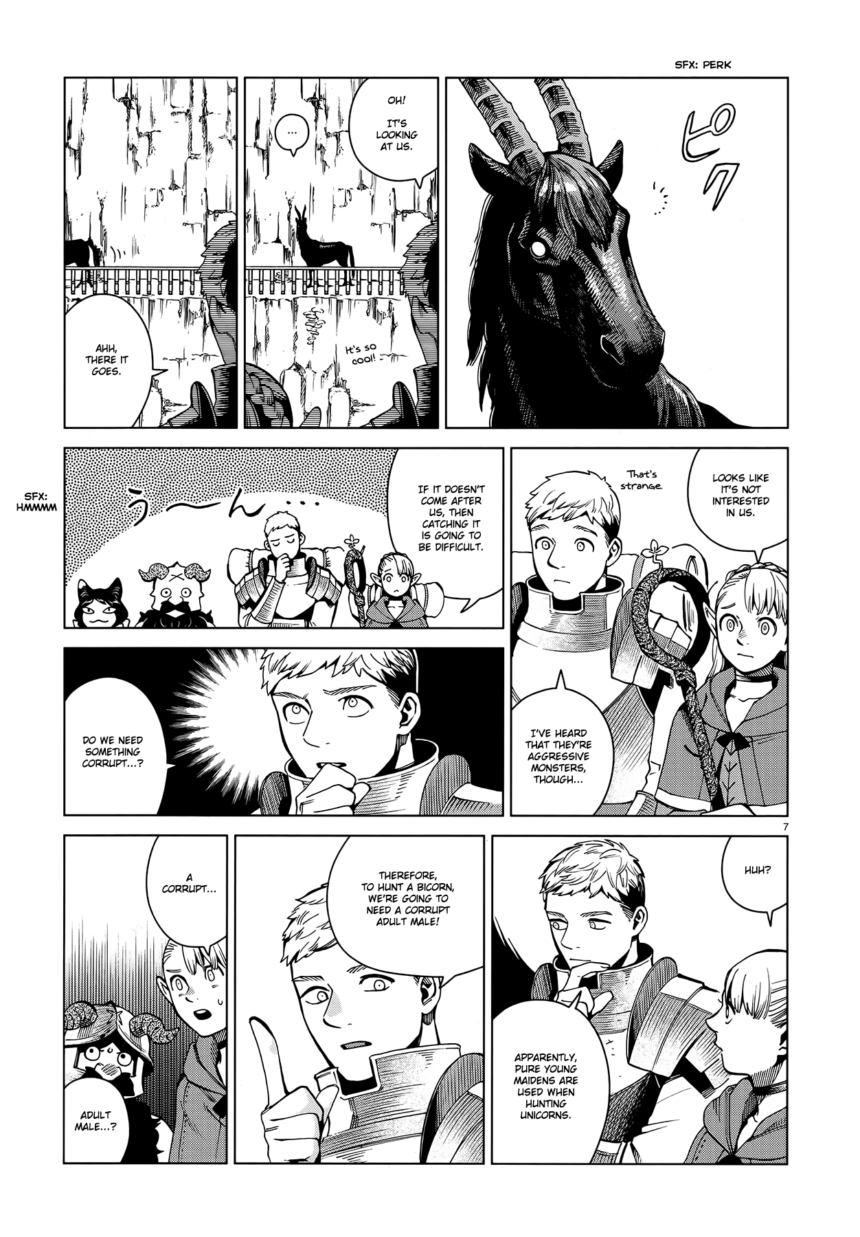 Read Dungeon Meshi ENGLISH Manga Online