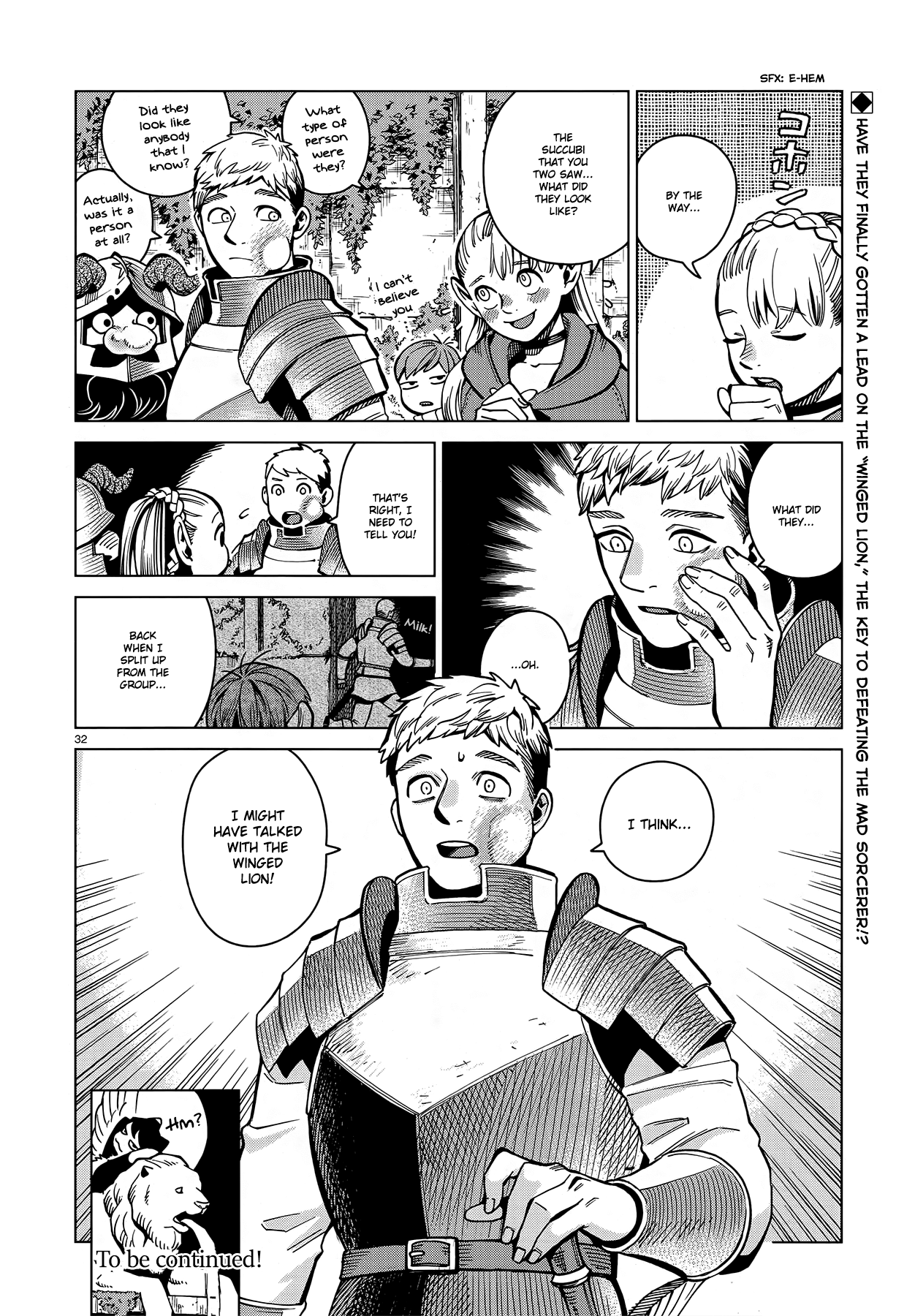 Read Dungeon Meshi ENGLISH Manga Online