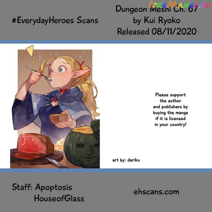 Read Dungeon Meshi ENGLISH Manga Online