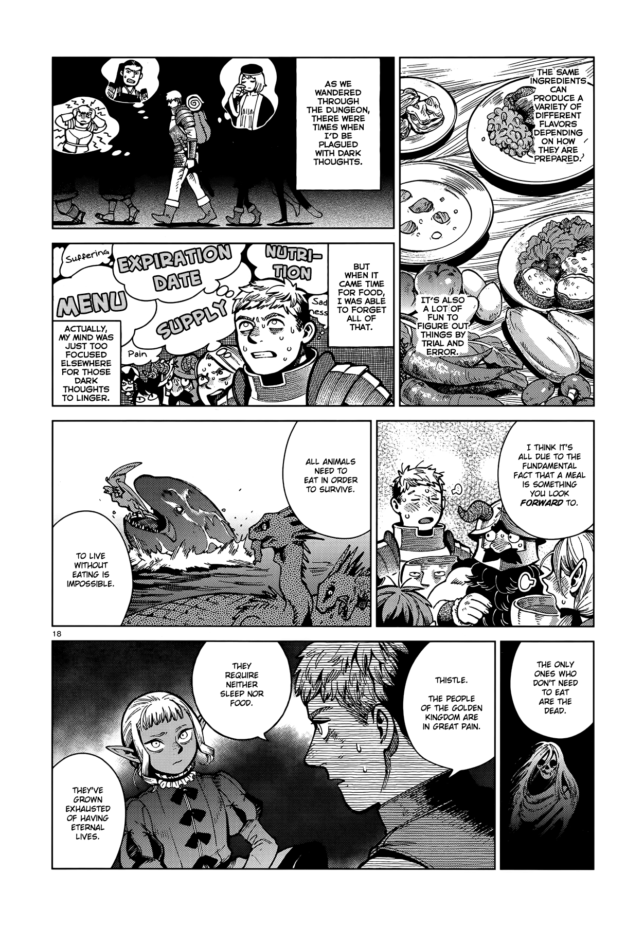 Read Dungeon Meshi ENGLISH Manga Online