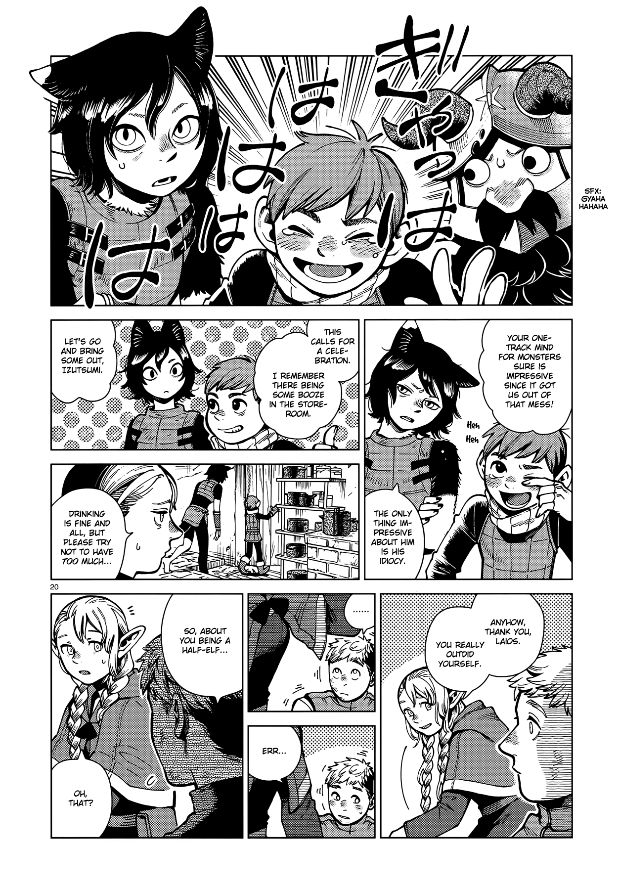 Read Dungeon Meshi ENGLISH Manga Online