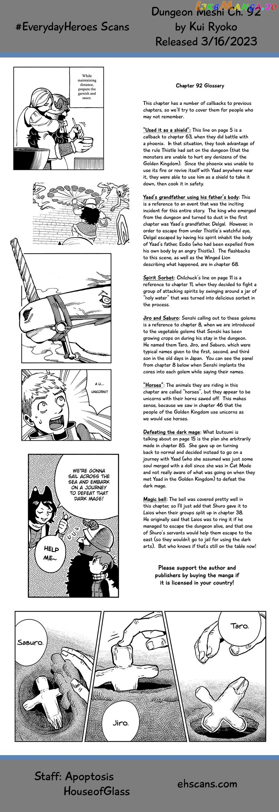 Read Dungeon Meshi ENGLISH Manga Online