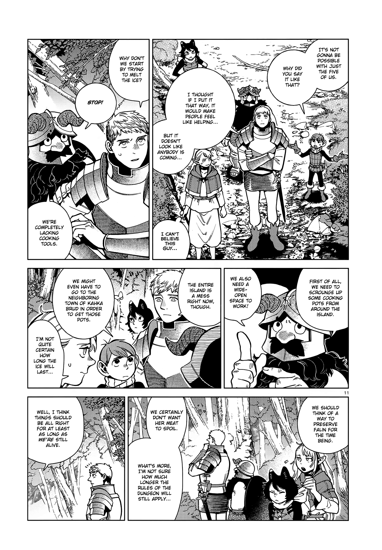 Read Dungeon Meshi ENGLISH Manga Online