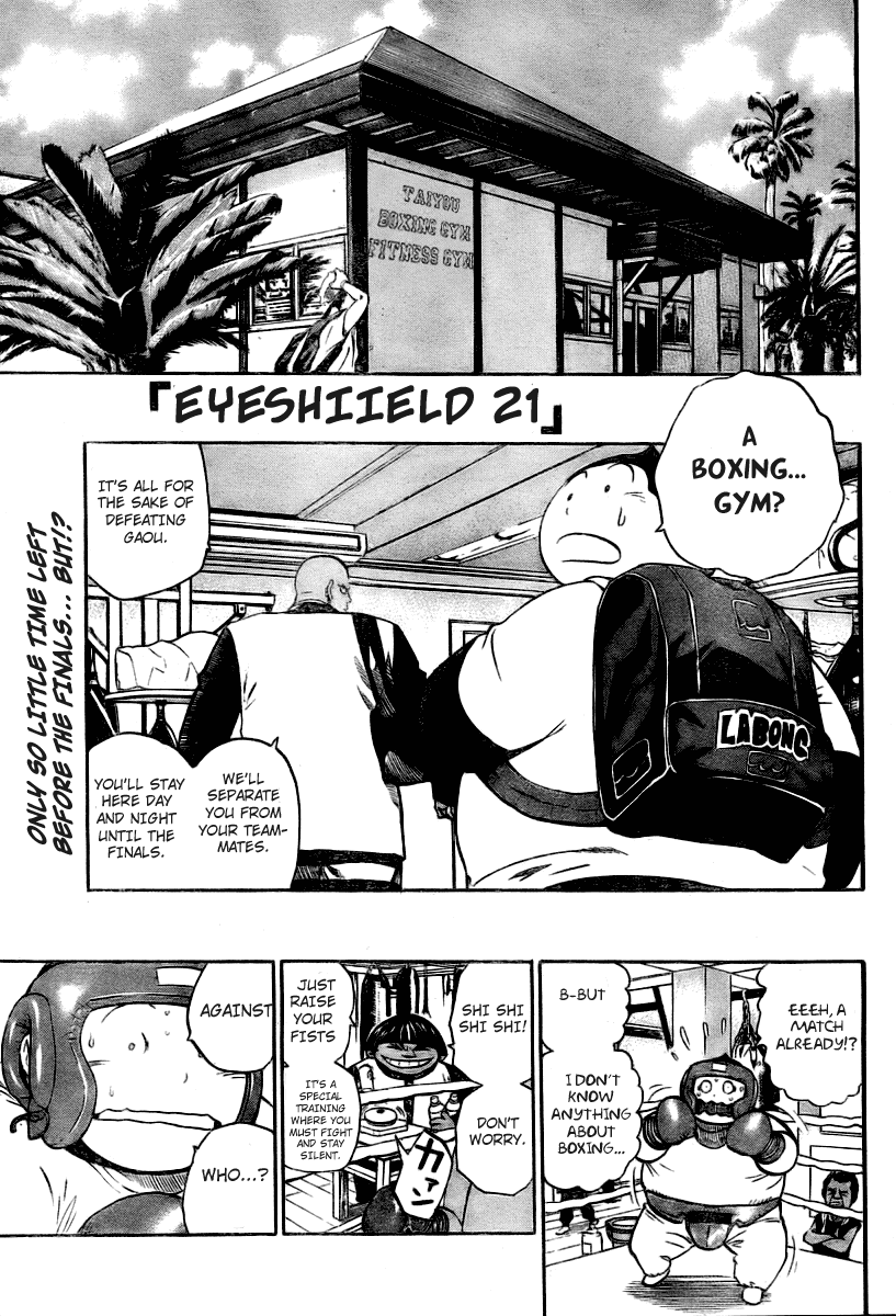 Read Eyeshield 21 ENGLISH Manga Online