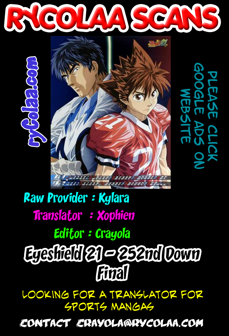Read Eyeshield 21 ENGLISH Manga Online