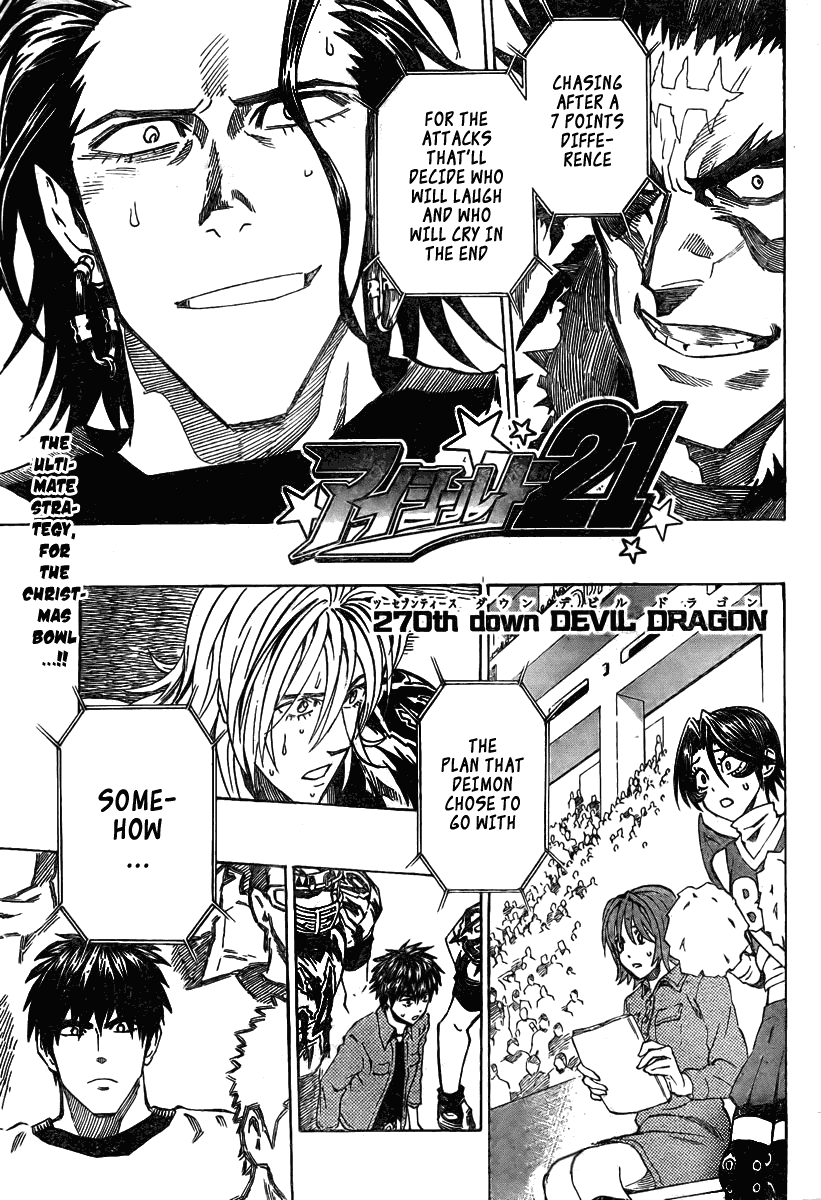 Read Eyeshield 21 ENGLISH Manga Online