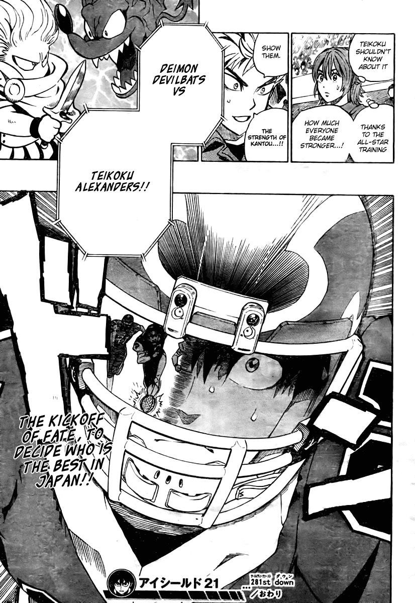 Read Eyeshield 21 ENGLISH Manga Online