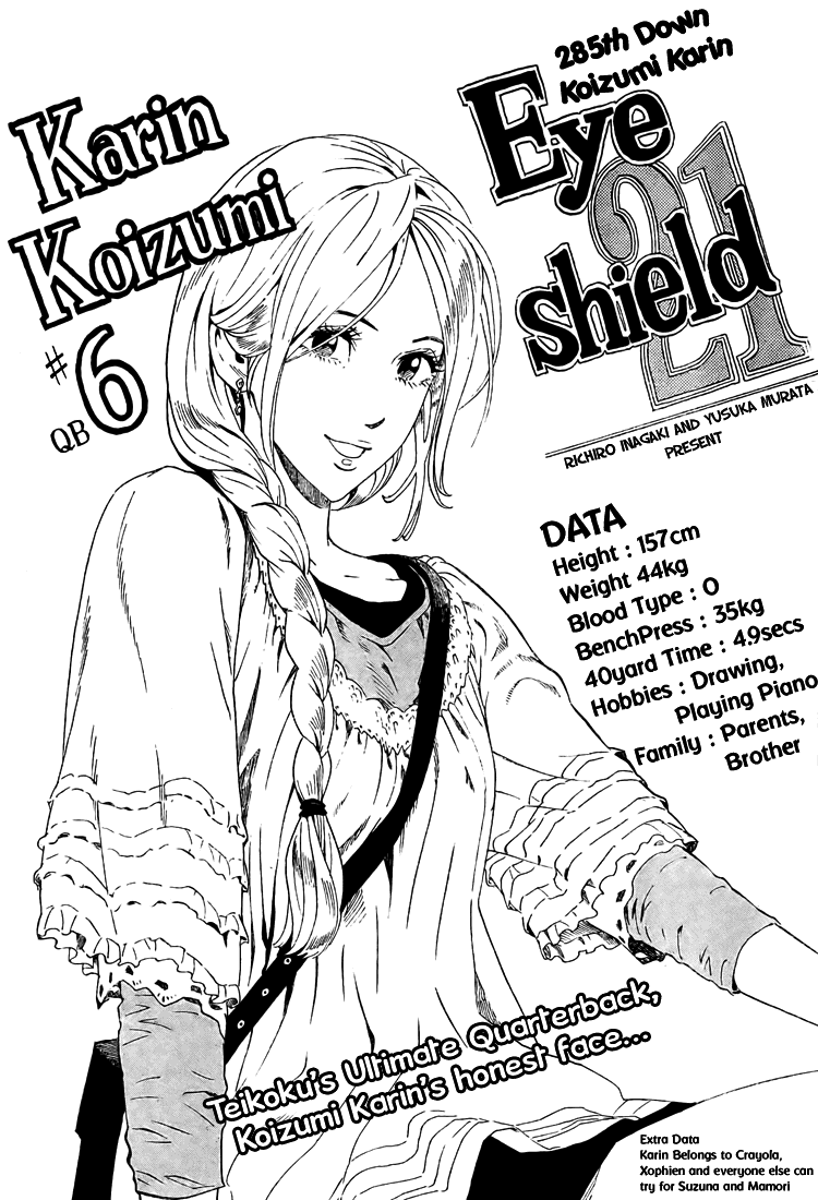 Read Eyeshield 21 ENGLISH Manga Online