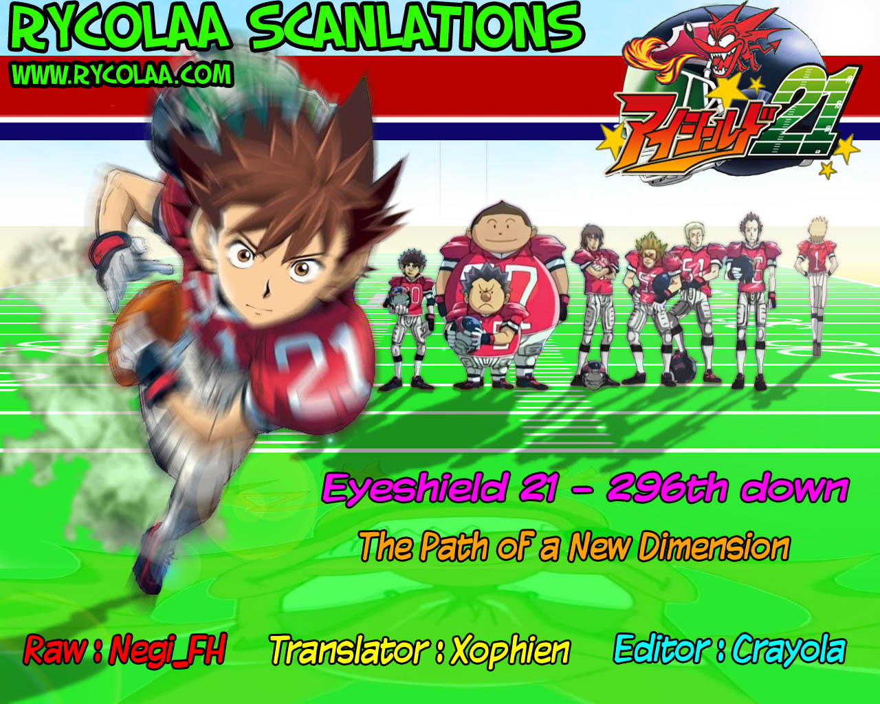 Read Eyeshield 21 ENGLISH Manga Online