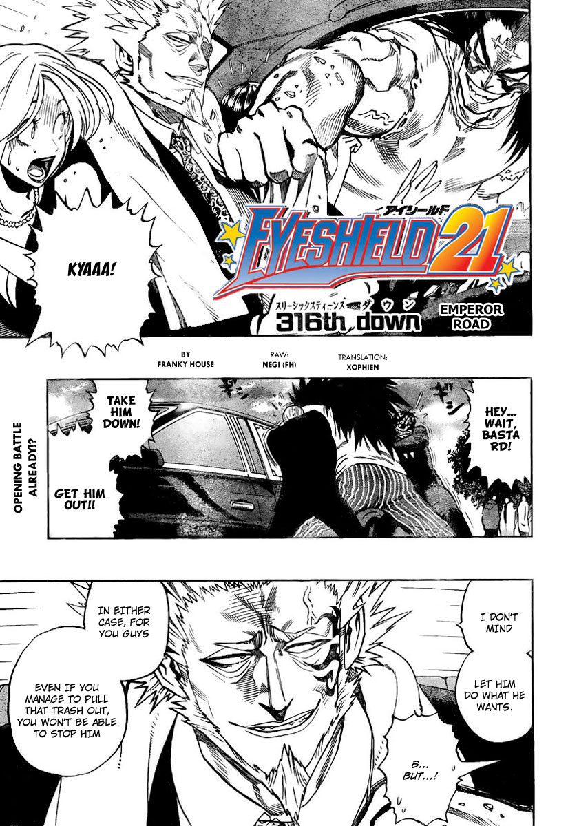 Read Eyeshield 21 ENGLISH Manga Online
