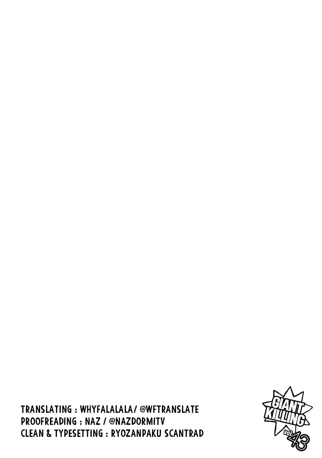 Read Giant Killing ENGLISH Manga Online