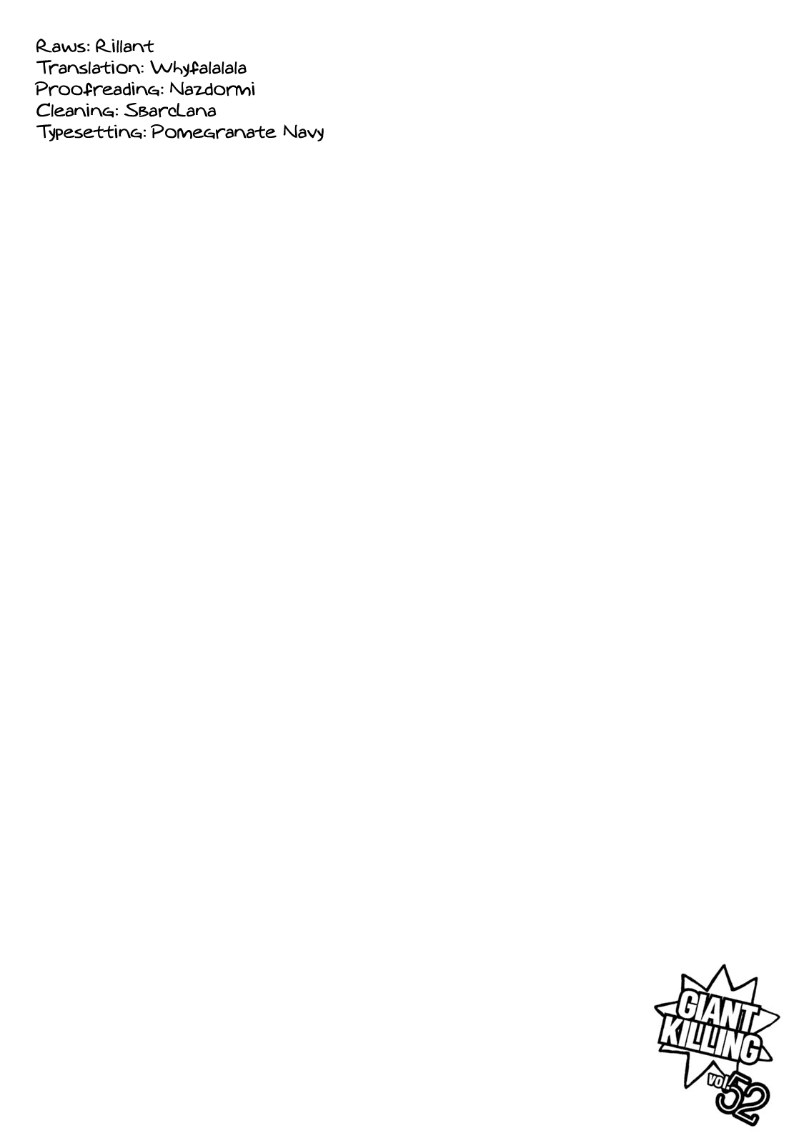 Read Giant Killing ENGLISH Manga Online