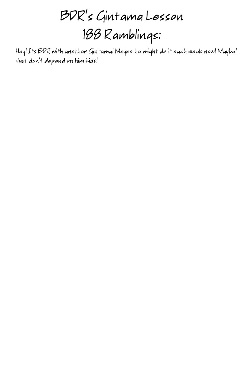 Read Gintama ENGLISH Manga Online