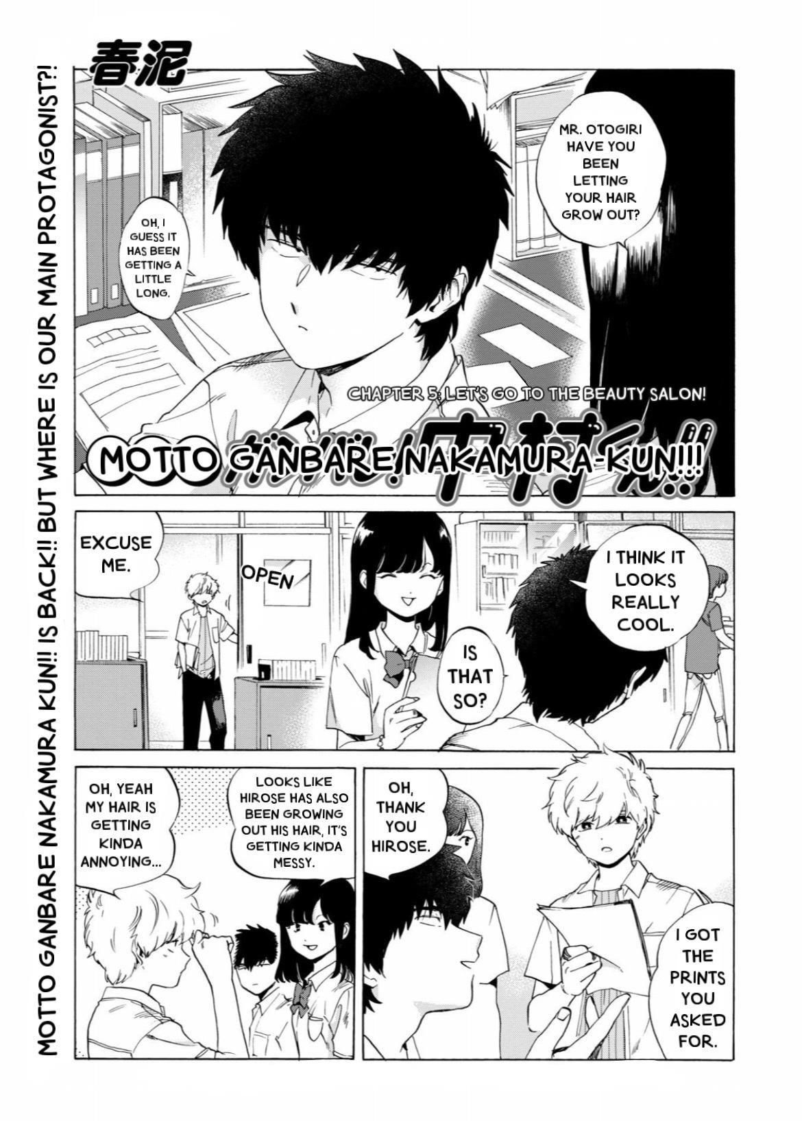 Read Go for It Again, Nakamura! ENGLISH Manga Online