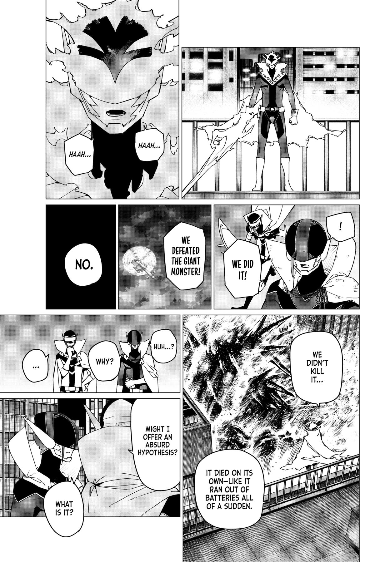 Read Go! Go! Loser Ranger! ENGLISH Manga Online