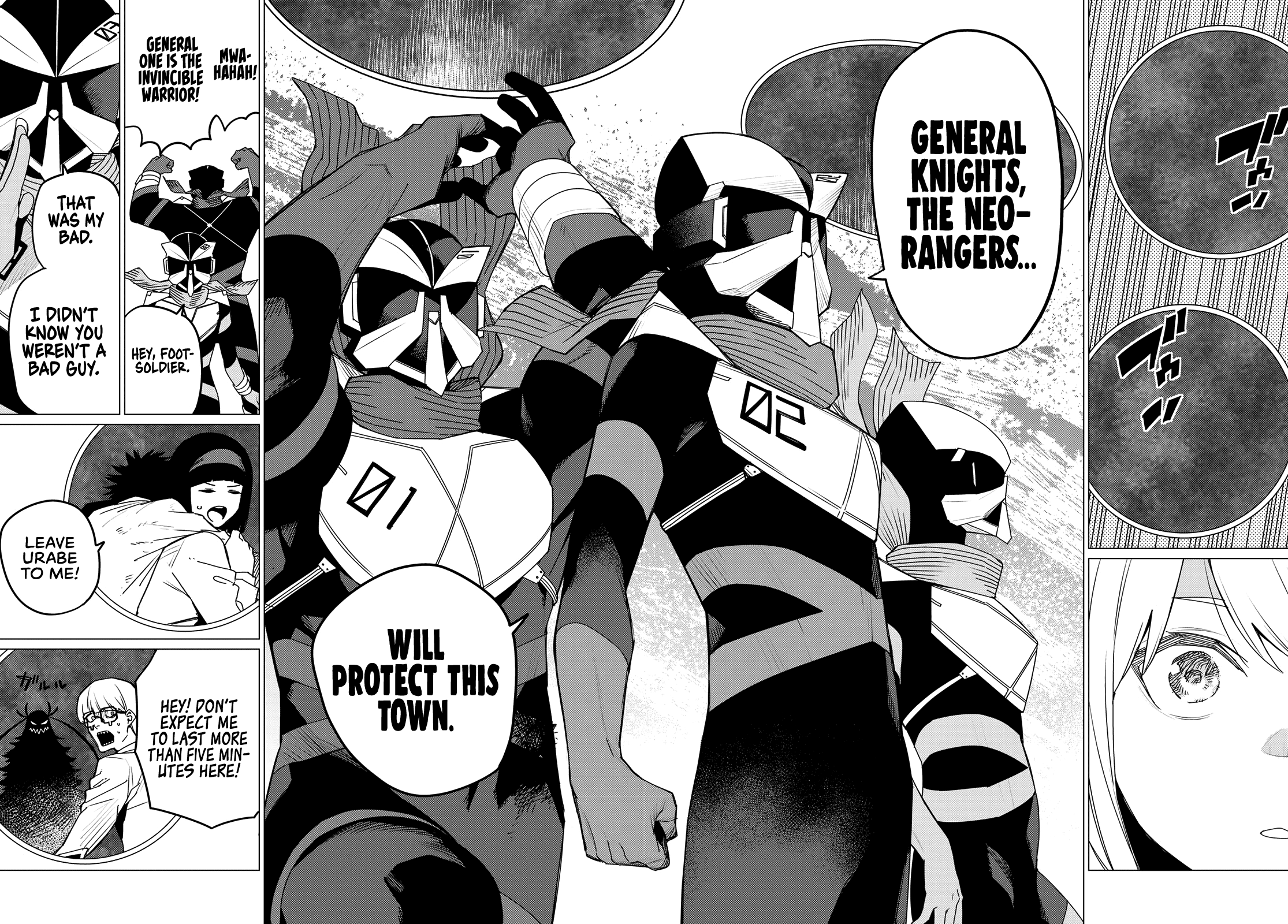 Read Go! Go! Loser Ranger! ENGLISH Manga Online