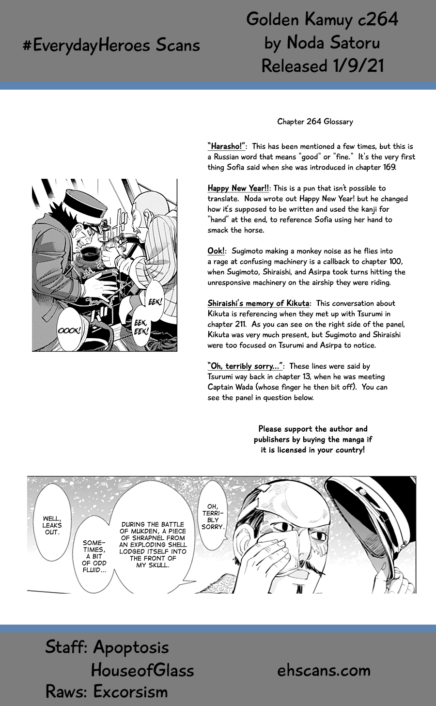 Read Golden Kamuy ENGLISH Manga Online
